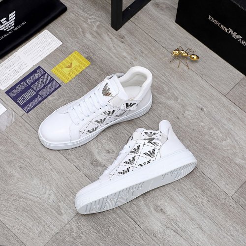 Armani Men Shoes Sneakers Fashion Design Luxury Brand Design
