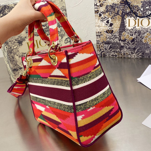 Dior Womens Bags Handbags Luxury Fashion MEDIUM LADY D-LITE BAG with Original Box