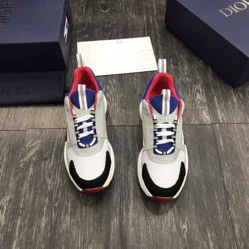 Dior Men Women Shoes Luxury B22 Sneakers
