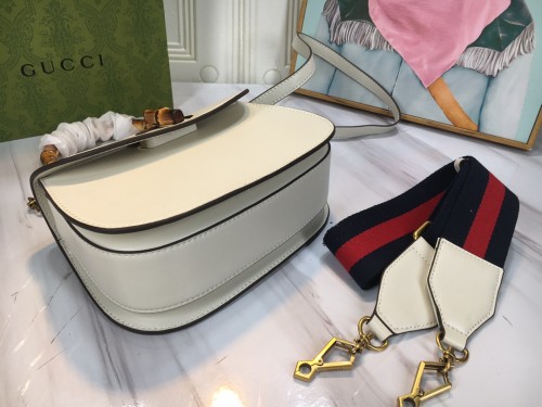 Gucci Womens Bags Handbags Shoulder Messenger Bags Luxury Brand Gucci Bamboo 1947 jumbo GG small top handle bag 675797 UKMDT 2570 with Original Box