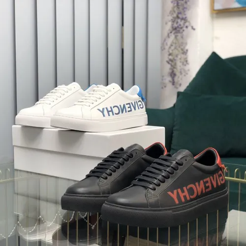 Givenchy Men Shoes SHADED SNEAKERS IN LEATHER