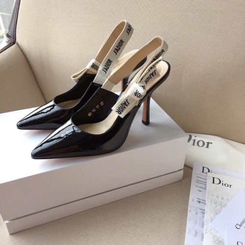 Dior Women Shoes Luxury Design Fashion Type High Heel Shoes for Wedding Style J'ADIOR SLINGBACK PUMP