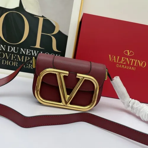 Valentino Womens Bags Crossbody Bag Luxury Brand SMALL SUPERVEE CROSSBODY CALFSKIN BAG with Original Box