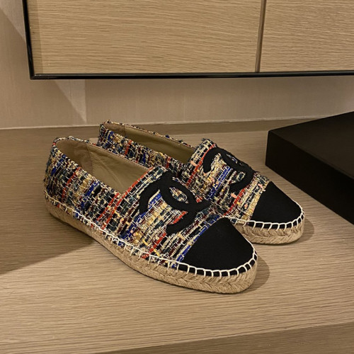 Chanel Women Shoes Fashion Espadrille Luxury Brand Casual Shoes for Women ESPADRILLE with Original Box Espadrilles
