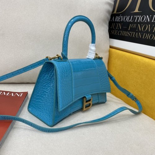 Balenciaga Womens Bag HOURGLASS XS TOP HANDLE BAG