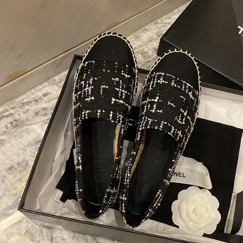 Chanel Women Shoes Fashion Espadrille Luxury Brand Casual Shoes for Women ESPADRILLE with Original Box Espadrilles