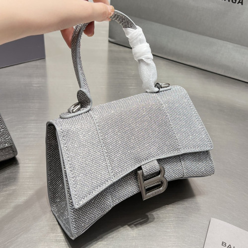 Balenciaga Womens Bags HOURGLASS XS S TOP HANDLE BAG with Original Box