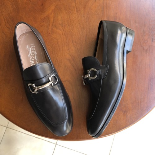 Salvatore Ferragamo Mens Shoes Dress Shoes Luxury Brand Fashion Shoes For Men with Original box