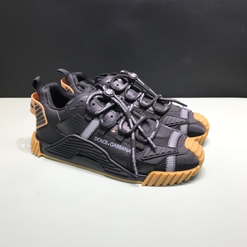 Dolce&Gabbana Men Shoes Luxury Brand Fashion Type Ns1 Sneakers In Mixed Materials CS1770AJ9698B956