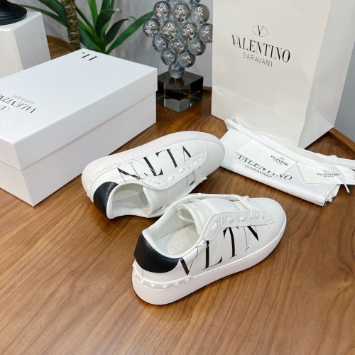 Valentino Men Shoes Fashion Design Luxury Brand OPEN SNEAKER WITH VLTN PRINT with Original Box WY2S0830XZUKR5