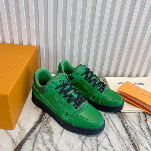 Louis Vuitton Men Shoes Fashion Sneakers Design Luxury Brand LV TRAINER SNEAKER with Original Box 1A9FIA