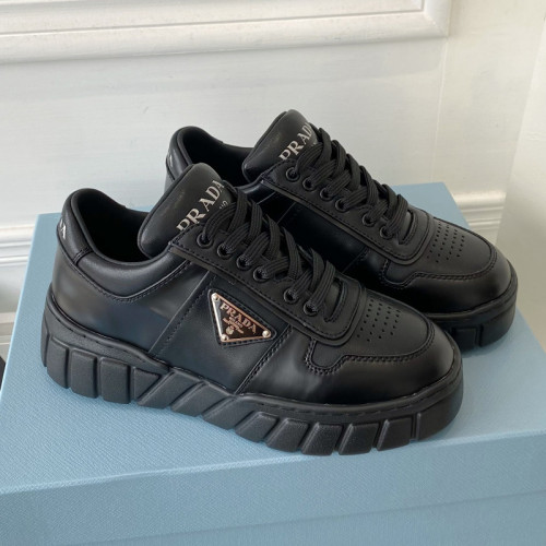 Prada Womens Shoes Casual Luxury Brand Breathable Sneakers with Original Box
