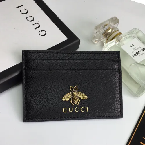 Gucci Mens Womens Wallets Bags Coin Purse Card Holder Luxury Brand GG Marmont leather money clip with Original Box 436022 DJ20T 1000