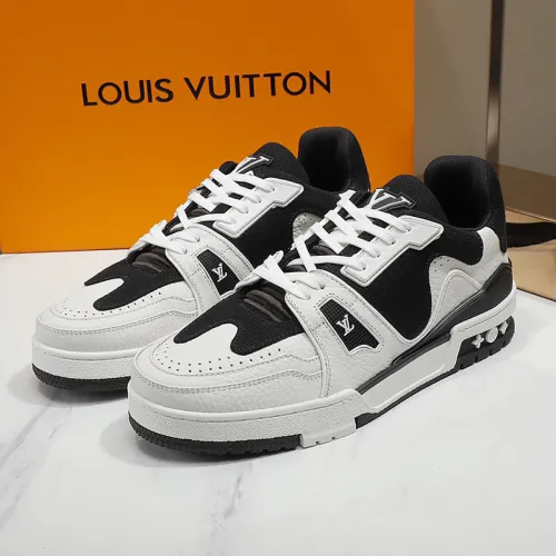 Louis Vuitton Men Shoes Fashion Sneakers Design Luxury Brand LV TRAINER SNEAKER with Original Box 1A9ZC2
