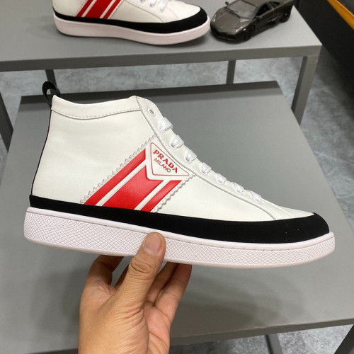 Prada Mens Shoes Sneakers Casual Shoes for Men Luxury Brand Breathable Fashion Sneakers with Original Box