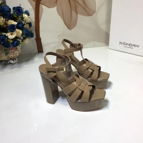 Saint Laurent YSL Womens Shoes BIANCA SANDALS 12cm