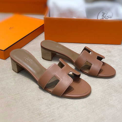 Hermes Womens Shoes Oasis Slippers Sandals Casual Fashion Sandals Luxury Brand with Original Box