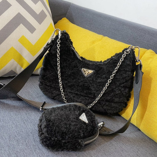 Prada Womens Bag Re-Edition Shoulder Bag