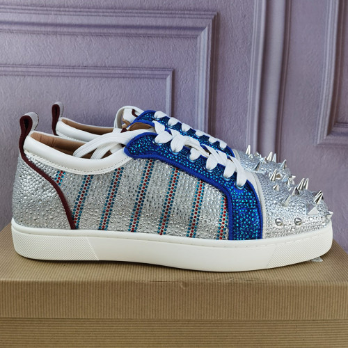 Christian Louboutin Mens Shoes Sneakers Luxury Brand Red Bottom Design Sports Footwears