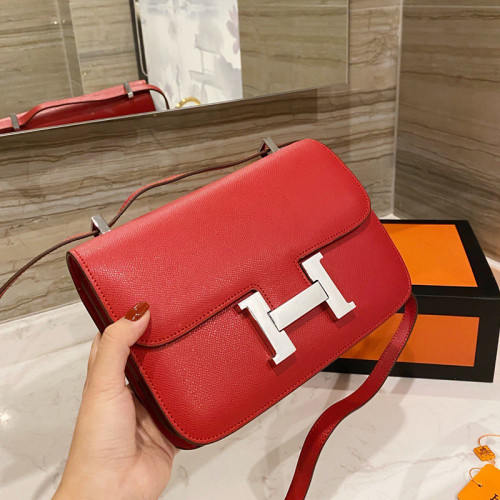 Hermes Womens Bags Crossbody Shoulder Bags Luxury Brand Fashion Hermès Constance Epsom Women Bag
