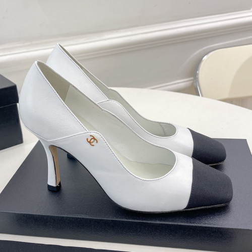 Chanel Womens Shoes Pumps Sandals Luxury Brand Design with Original Box Women Slippers 8cm Heel Pumps
