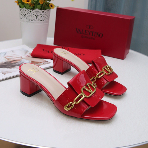 Valentino Womens Shoes Vlogo Sandals Mid Heels Mules 5.5cm