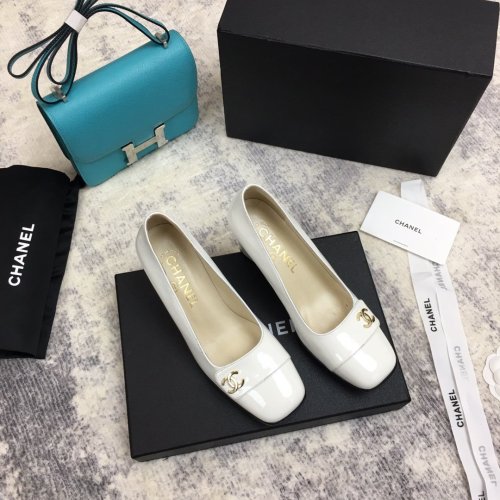 Chanel Womens Shoes Luxury Leather Pumps 7cm