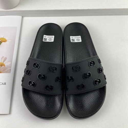 Gucci Mens Shoes Sandals Slides Slippers Luxury Brand Thick Sole Design with Original Box