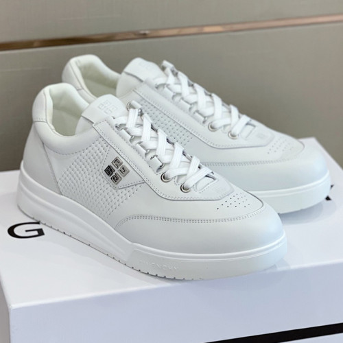 Givenchy Men Shoes Fashion Type Luxury Brand GIVENCHY SNEAKERS IN LEATHER WITH LATEX BAND with Original Box