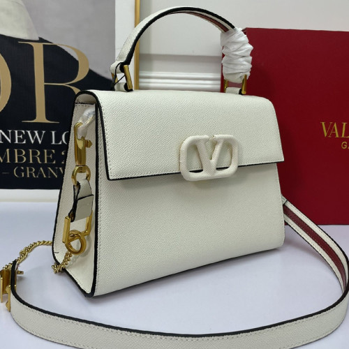 Valentino Womens Bags Crossbody Bags Handbags Luxury Brand MEDIUM VSLING GRAINY CALFSKIN HANDBAG with Original Box