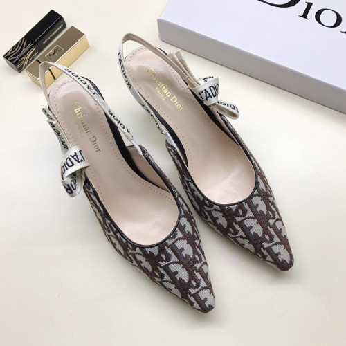 Dior Women Shoes Luxury Design Fashion Type High Heel Shoes for Wedding Style J'ADIOR SLINGBACK PUMP