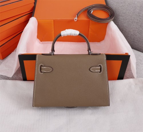 Hermes Womens Bags Handbags Luxury Brand Fashion Hermès Kelly Mini Kelly Second Generation Totes