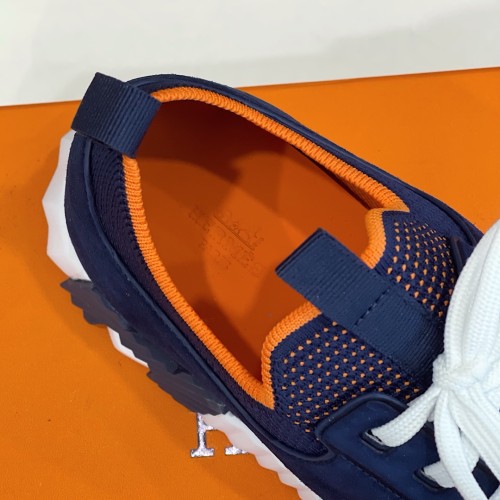 Hermes Mens Casual Shoes Fashion Sneakers Luxury Brand with Original Box