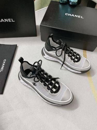 Chanel Mens Shoes Sneakers Luxury Brand Sports Shoes Breathable Design with Original Box