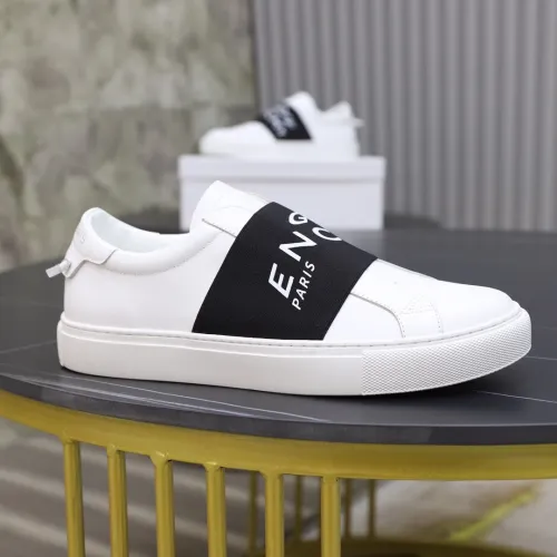 Givenchy Men Shoes Fashion Type Luxury Brand GIVENCHY SNEAKERS IN LEATHER WITH LATEX BAND with Original Box