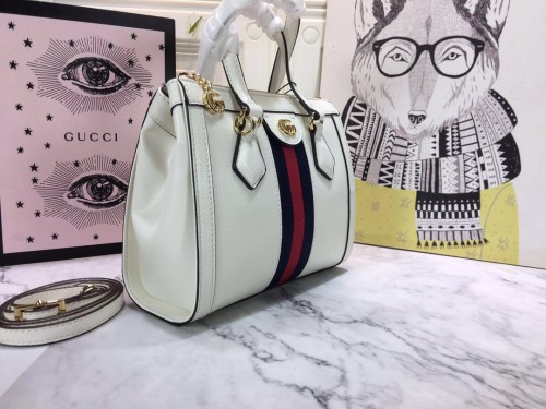 Gucci Womens Mens Bags Crossbody Handbags Luxury GG Shoulder Bag Leather Luxury Brand 547551 UQHBB 9885 GG Supreme Ophidia Small Tote Bag