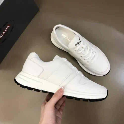 Prada Mens Shoes Sneakers Casual Shoes for Men Luxury Brand Breathable Fashion Sneakers with Original Box