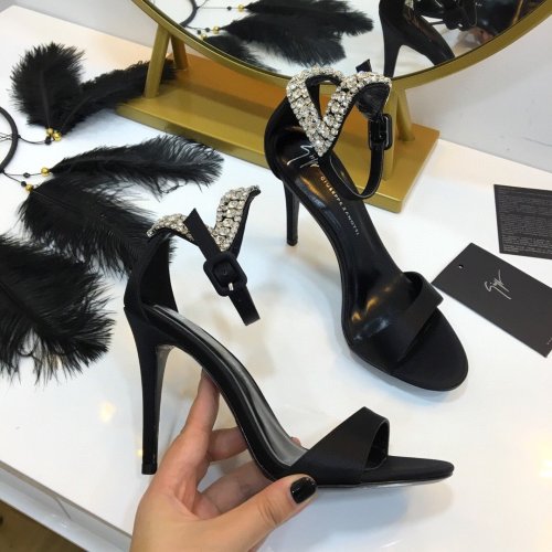 Giuseppe Zanotti Womens Shoes Fashion High Heels Sandals 10cm