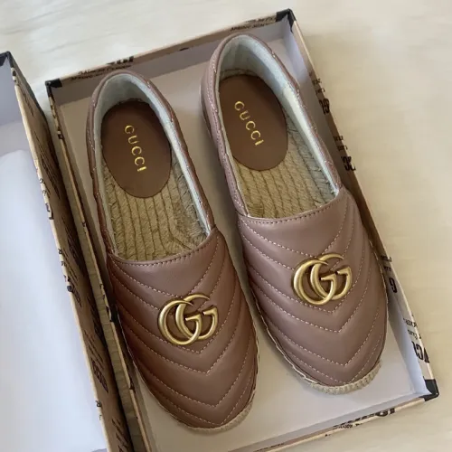 Gucci Womens Shoes Double G Espadrilles 551890 BKO00 1000 Luxury Brand Black Leather Platform Espadrille With Double G with Original Box
