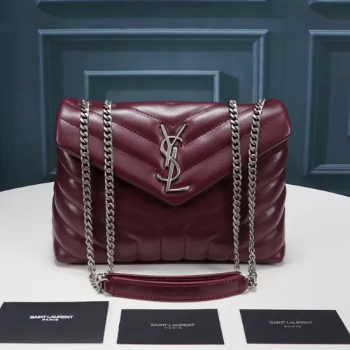 Saint Laurent YSL Womens Bag Designer Luxury Brand Women Shoulder Messenger Bags with Original Box LOULOU Messenger Bags