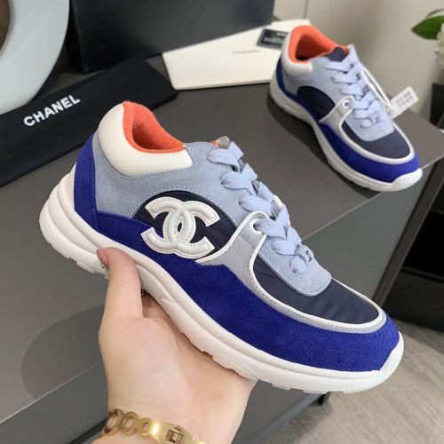 Chanel Mens Shoes Sneakers Luxury Brand Sports Shoes Breathable Design with Original Box