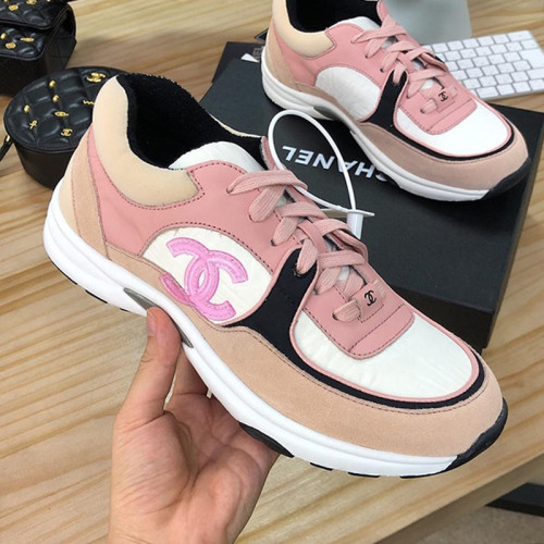 Chanel Mens Shoes Sneakers Luxury Brand Sports Shoes Breathable Design with Original Box