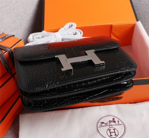 Hermes Womens Bags Crossbody Shoulder Bags Luxury Brand Fashion Hermès Constance Epsom Women Bag