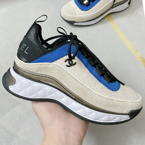 Chanel Mens Shoes Sneakers Luxury Brand Sports Shoes Breathable Design with Original Box