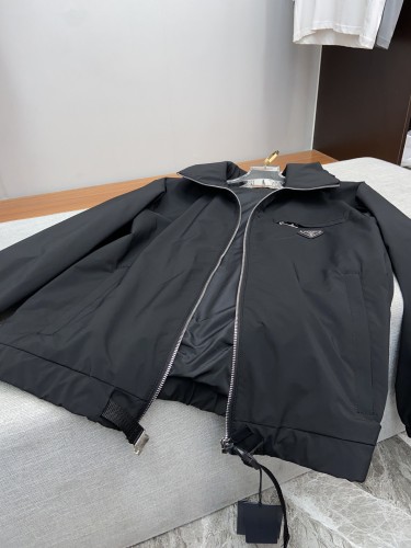 Prada Design Fashion Mens Jackets Thin Design Luxury Brand