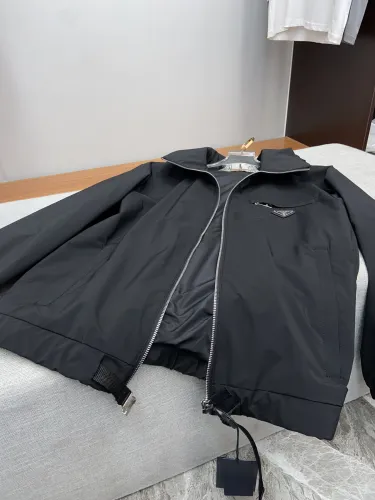 Prada Design Fashion Mens Jackets Thin Design Luxury Brand