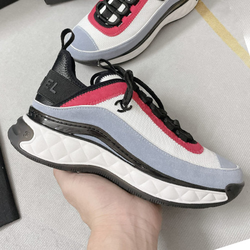 Chanel Mens Shoes Sneakers Luxury Brand Sports Shoes Breathable Design with Original Box