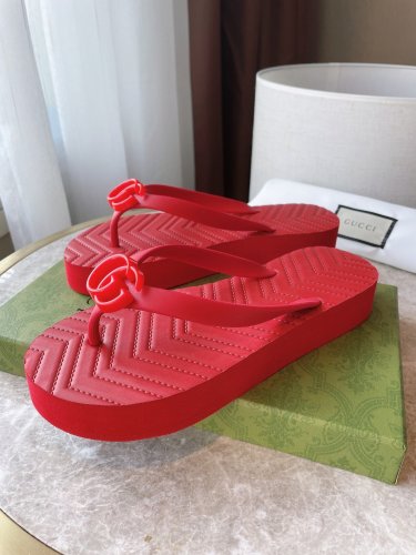 Gucci Womens Shoes Sandals Slides Slippers Luxury Brand Design Women's GG slide sandal with Original Box