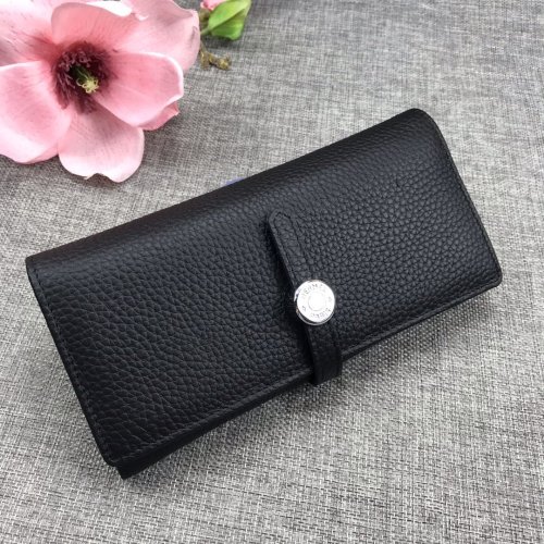 Hermes Womens Mens Wallets Purse Bag Clutch Leather Design Coin Bag with Original Box