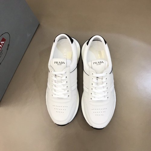 Prada Mens Shoes Sneakers Casual Shoes for Men Luxury Brand Breathable Fashion Sneakers with Original Box